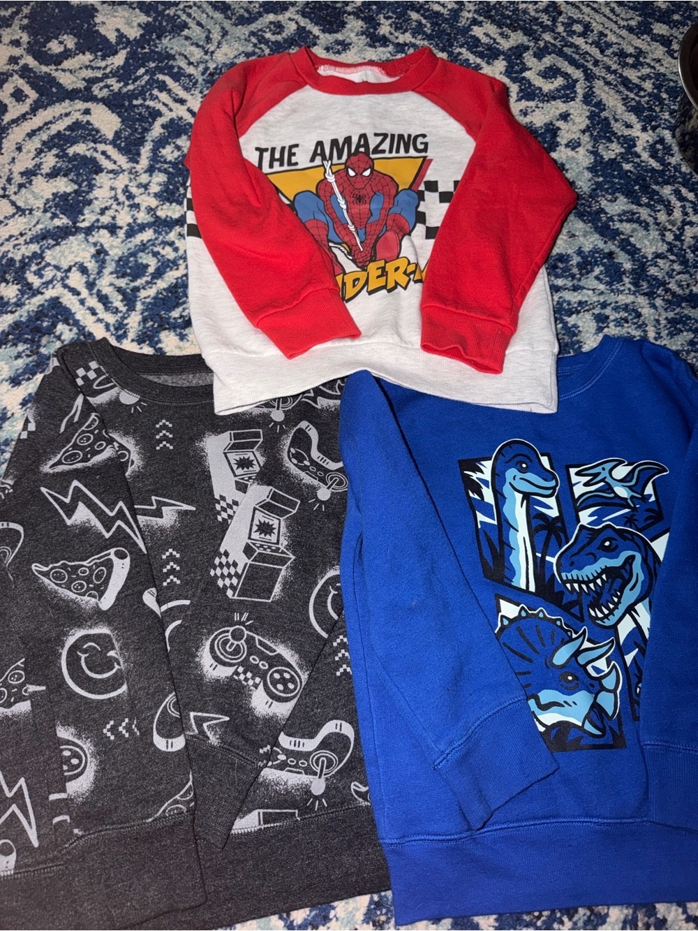 Jumping Beans Boy Fleece Sweatshirt Bundle (3)